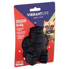 chewy gorilla rubber dog toy