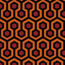 overlook hotel fabric wallpaper and