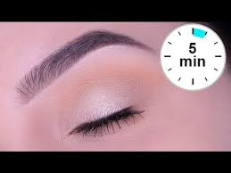 super easy stay at home eye makeup