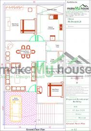 Buy 25x50 House Plan 25 By 50 Front