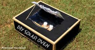diy solar oven outdoors with bear grylls