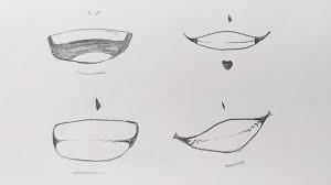 to draw mouth how to draw anime mouth