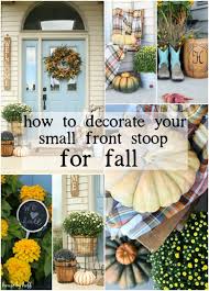 small front porch for fall