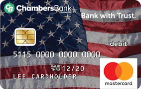 debit cards chambers bank