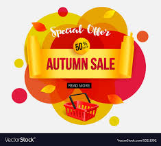 Autumn Sale Banner Template For Shop Online Store