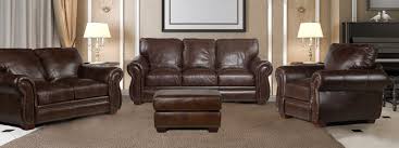leather living room furniture the
