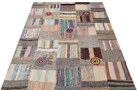 handmade turkish patchwork rug