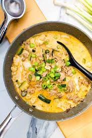thai pork mince curry recipe