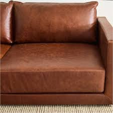 melbourne leather sofa 76 96 west elm