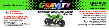 Kawasaki Ninja Lime Green Gravity