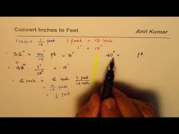 Instead of using fractions or decimals, feet measurements are often written as a mix of feet and inches. Inches Into Feet Stuvera Com