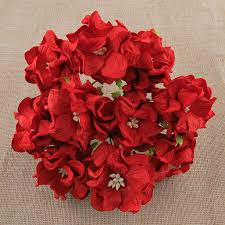 50 Red Gardenia Flowers Saa 339