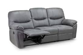 rees grey 2 seater recliner sofa
