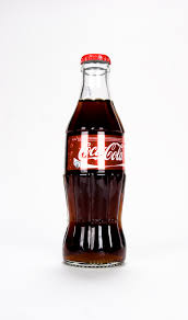 free photo coca cola bottle black