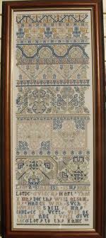 Loara Standish Sampler In The United States The Earliest