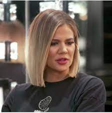 Khloé kardashian's tricks for styling her new short hair. Pin By Kelly Munday On Hair Ideas Hair Styles Khloe Kardashian Hair Short Blonde Hair
