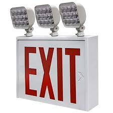 Led Exit Sign Emergency Light