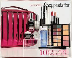 lancome holiday beauty box with 10 full