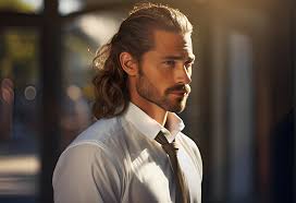 long hairstyles for men growing
