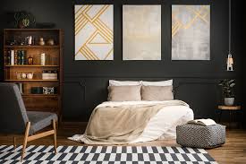 what color bedding goes with black
