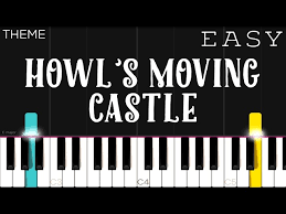 howl s moving castle theme easy piano