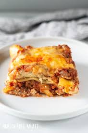quick gluten free lasagna with
