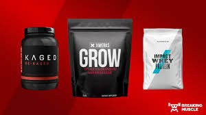 best protein powders for muscle gain