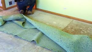 how to remove old carpet