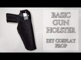 diy gun holster cosplay prop you