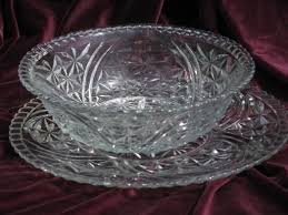 Vintage Dishes Glass Decor