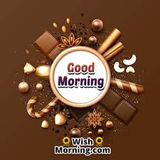 sweet good morning chocolate images