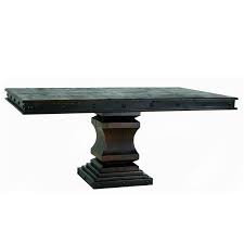 Large or small, we've got it all Lone Star Rustic Dining Tables Gran Hacienda Pedestal Table Rectangle From Chubby S Mattress