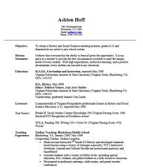 Elementary School Teacher Resume And Examples Sradd Me Template Mychjp