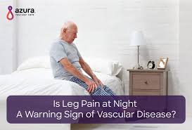 is leg pain at night a warning sign of