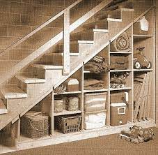 Basement Stairs Stair Storage