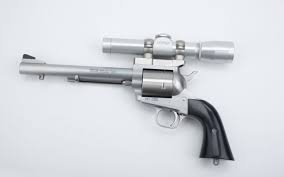 Chrome Revolver with Leupold Weapons HD Desktop Wallpapers | HD Wallpapers