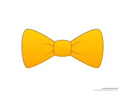 Printable Bow Tie Template