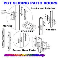Pgt Sliding Patio Door Parts