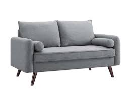 Camden Grey Loveseat By Lifestyle Solutions