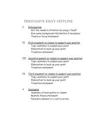 No position papers will be accepted after 4:59 p.m. How To Create An Essay Outline Guidelines And Templates