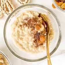 easy vegan oat milk rice pudding dairy