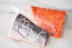 How do you thaw frozen salmon?