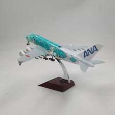 20cm 1 400 scale airbus a380 ana turtle