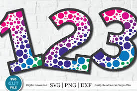 Depending on which application you used to design it, plus how you saved or. Polka Dot Numbers Svg Polka Dot Number Svg Number Svg 277339 Cut Files Design Bundles