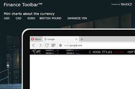 Finance Toolbar Extension Opera Add Ons