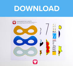Print on paper or card stock, cut out mask including eyes. Superhero Photo Booth Printable For Your Kid S Birthday Balloonas Com