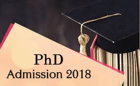 Image result for ph.d. admission 2018