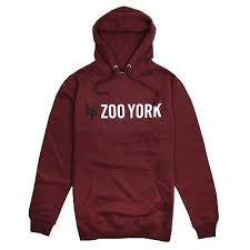 Zoo York Gallant Mens Hoodie Burgundy Size S M Xl Ebay