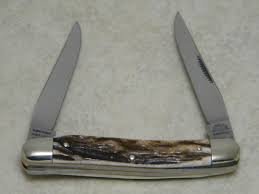 Comment must not exceed 1000 characters. C Schlieper German Eye Germany Stag Muskrat 1995 Nkca Club Knife