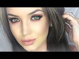 enhance hazel green eyes makeup